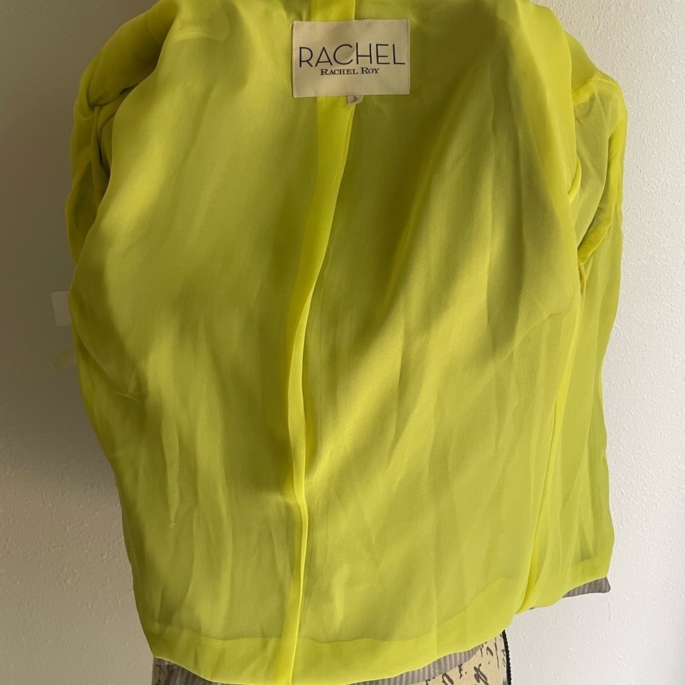 🧑‍🎄 Rachel Roy blazer 3/4 sleeve Small 2 EUC (4) - Picture 3 of 7